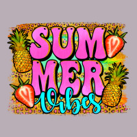 Summer Vibes Leopard Background Vintage Tee | Teevron