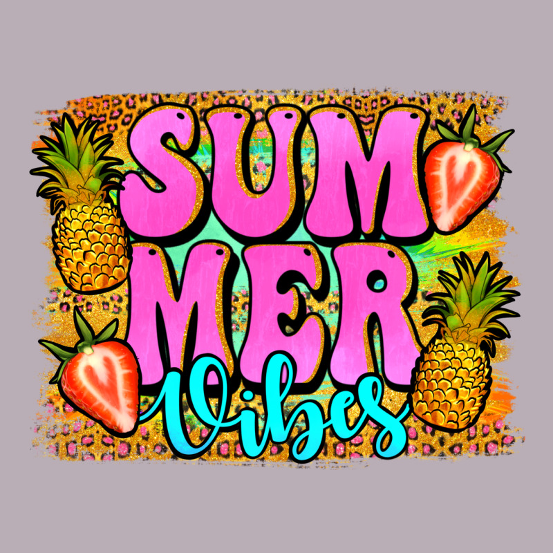 Summer Vibes Leopard Background Vintage Tee by Jasminsmagicworld | Teevron