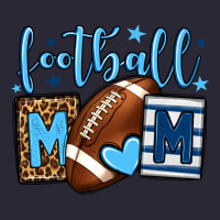 Football Mom Blue Team Color  Mother's Day Vintage Tee | Teevron