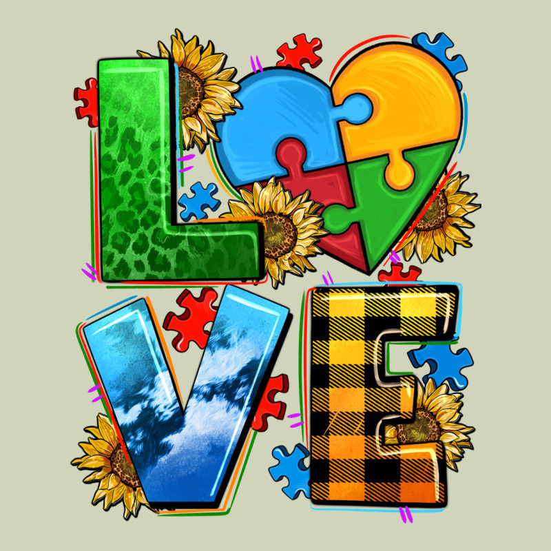 Love With Heart Sunflower Heavyweight Hoodie by AdoDesignShop | Teevron