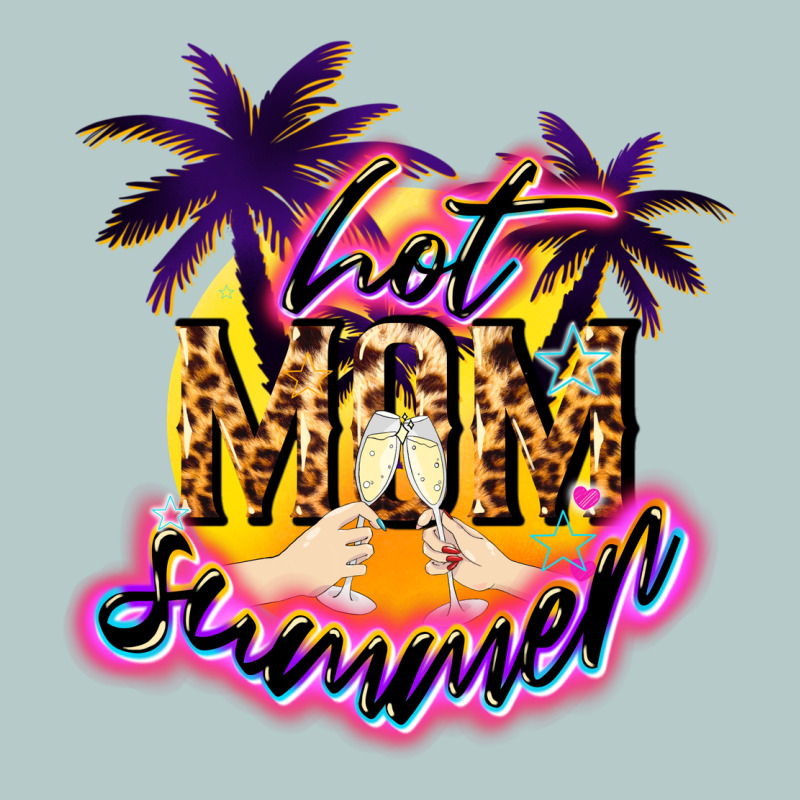 Hot Mom Summer Heavy Core Tee by NancyCooperArtShop | Teevron