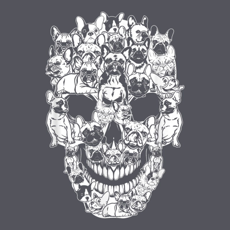 Matching Family French Bulldog Dog Skull Costume Halloween Vintage Hoodie by maiPhamDesign | Teevron
