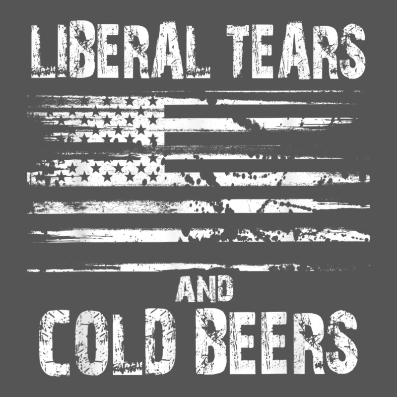 Liberal Tears And Cold Beers   Funny Political T Shirt Zipper Hoodie by maiPhamDesign | Teevron