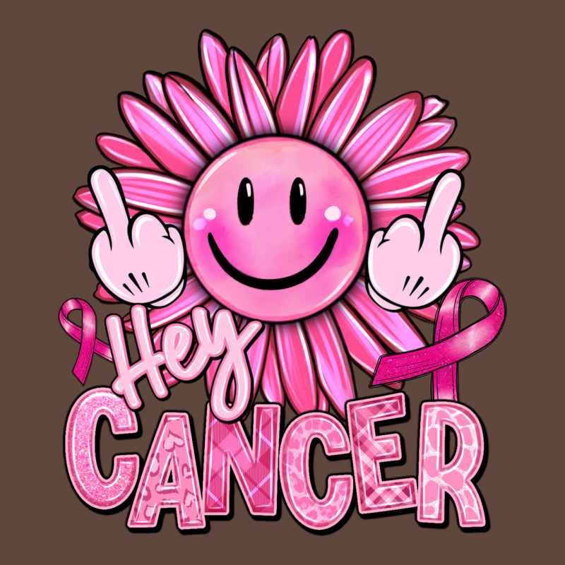Hey Cancer Smiley Face Breast Cancer Classic Tee by RanaPortraitStore | Teevron