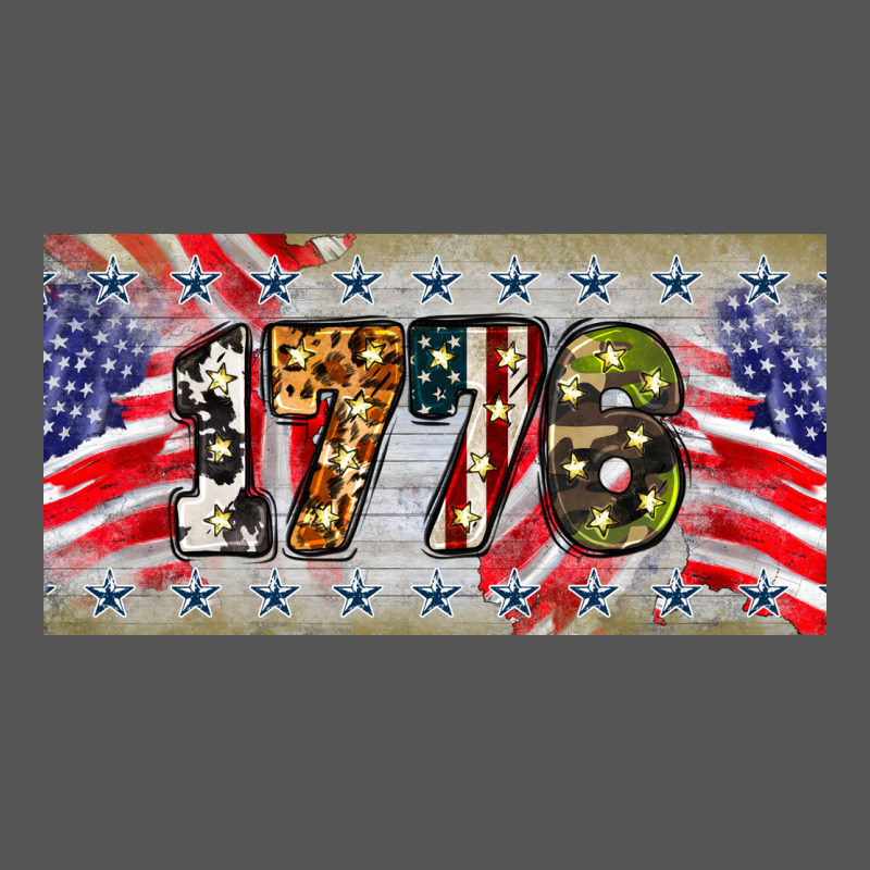 1776 4th Of July License Plate Zipper Hoodie by BarkalooDesign | Teevron