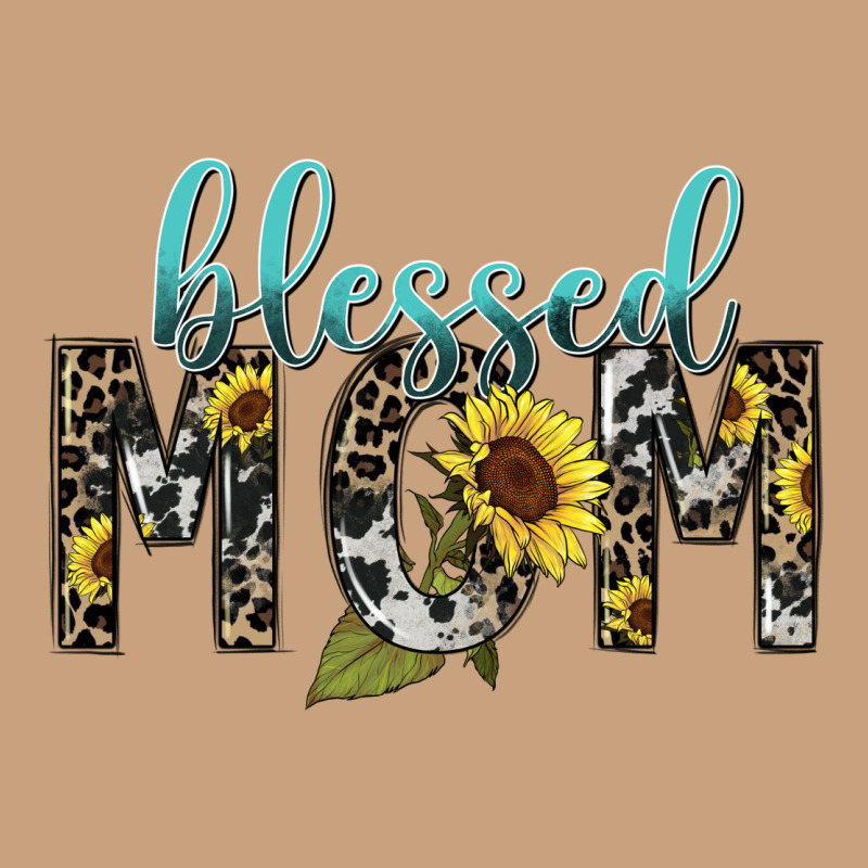 Blessed Mom Sunflower Mother's Day Vintage Tee by HowdyJamesFarm | Teevron