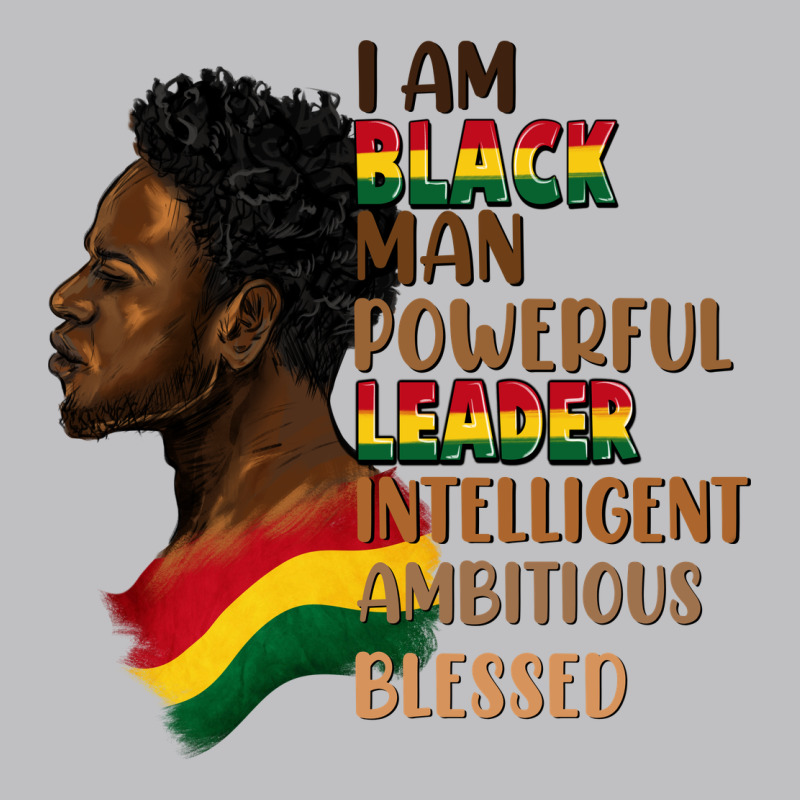 I Am Black Man Long Sleeve Tee by FaDigitalArtStudio | Teevron