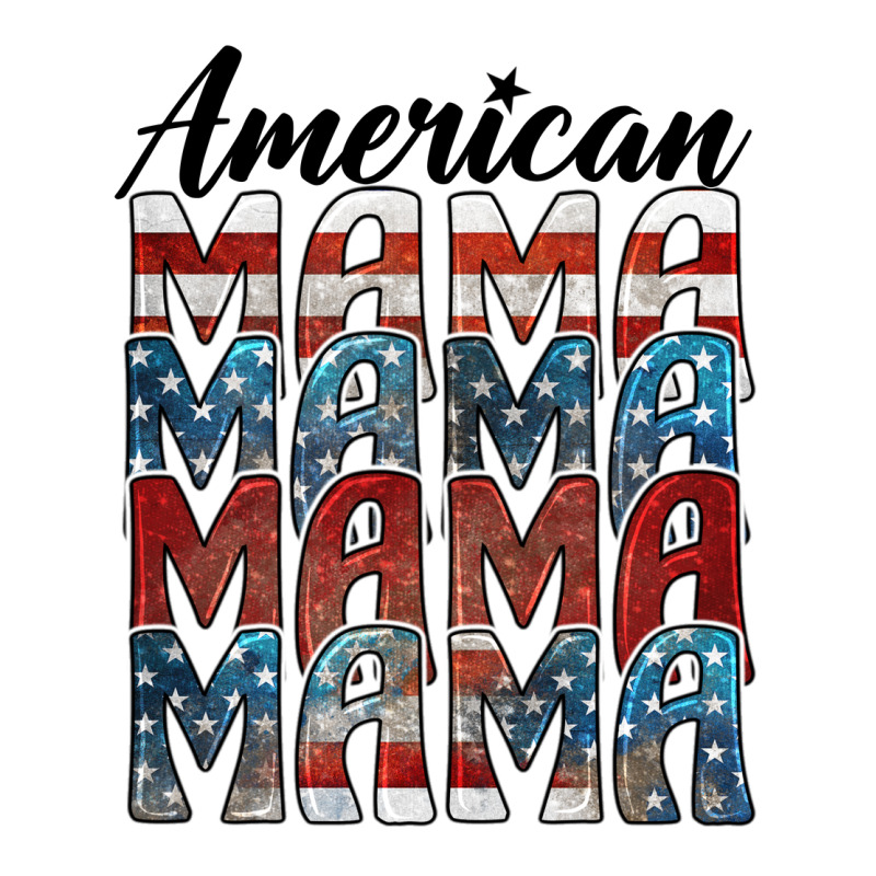 American Mama Zipper Hoodie by BarkalooDesign | Teevron