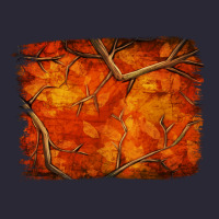 Orange Hunter Camouflage Pattern Brushstroke Vintage Tee | Teevron