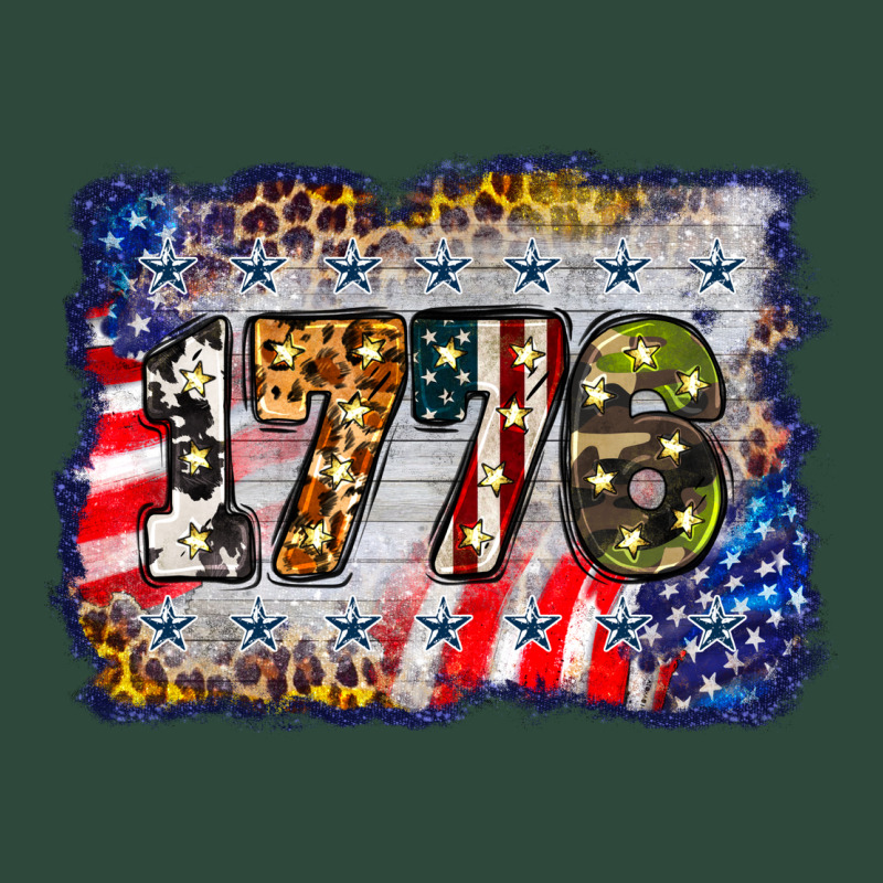 1776 4th Of July Background Zipper Hoodie by BarkalooDesign | Teevron