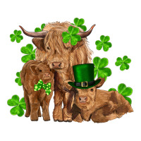 st patrick's day cow family | Teevron