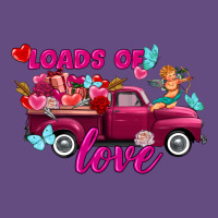 Loads Of Love Valentine's Day Truck Vintage Hoodie | Teevron