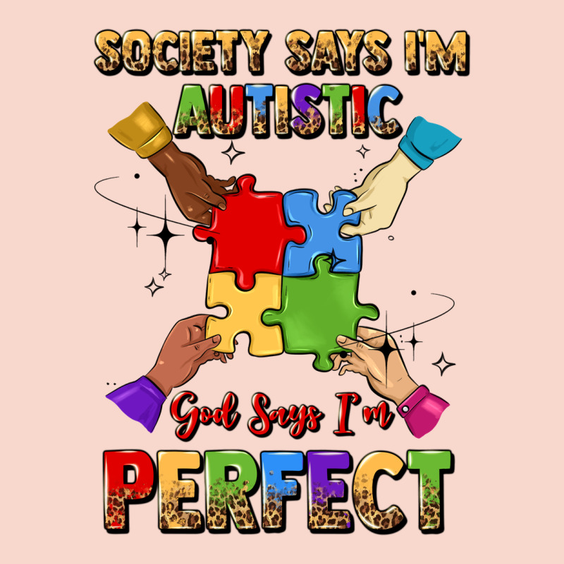 Society Says I'm Autistic God Says I'm Perfect Urban Hoodie by JahusDesignShop | Teevron