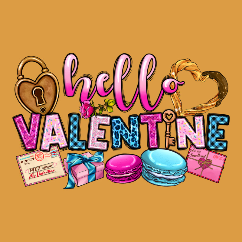 Hello Valentine Urban Heavy Tee by OliviaCreatesArt | Teevron
