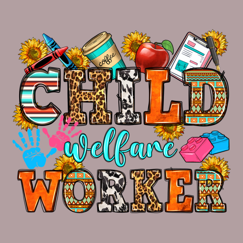 Child Welfare Worker Vintage Hoodie by OliviaCreatesArt | Teevron
