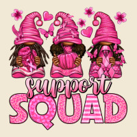 Breast Cancer Afro Gnomies Support Squad Premium Tee | Teevron
