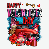 Happy Valentines Day With Gnomes And Truck Olivia Urban Heavy Tee | Teevron