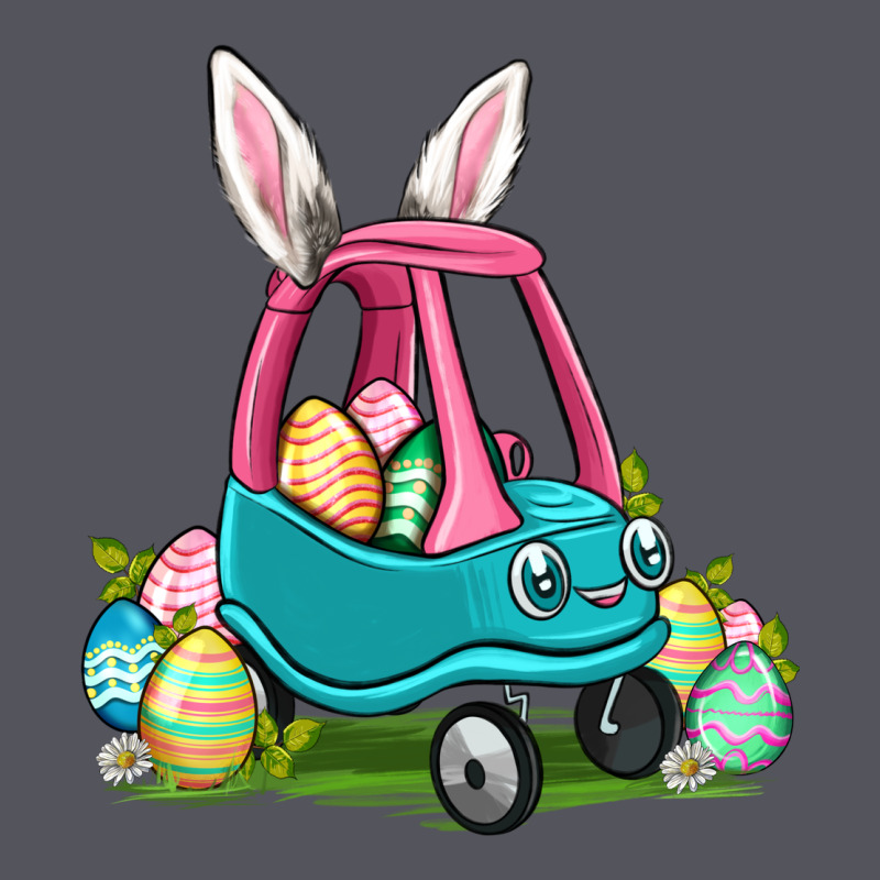 Easter Toddler Car Vintage Hoodie by OliviaCreatesArt | Teevron