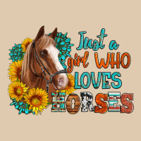 Just A Girl Who Loves Horses Heavyweight Sweatshirt | Teevron