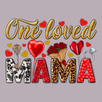One Loved Mama Valentines Day Vintage Tee | Teevron