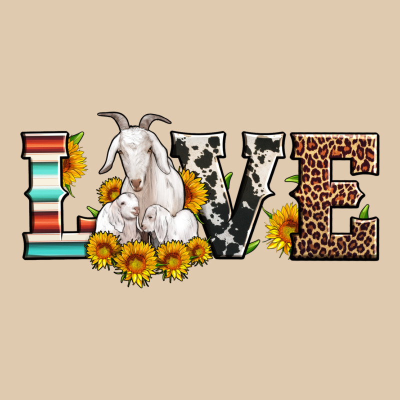 Love Goats Serape Cowhide Leopard Goat Family Heavyweight Sweatshirt by Artiststas | Teevron