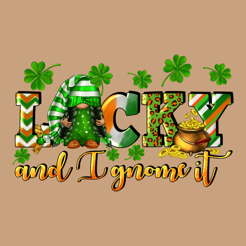 Lucky And I Gnome It St. Patrick's Day Vintage Tee by CowGirlArtShop | Teevron