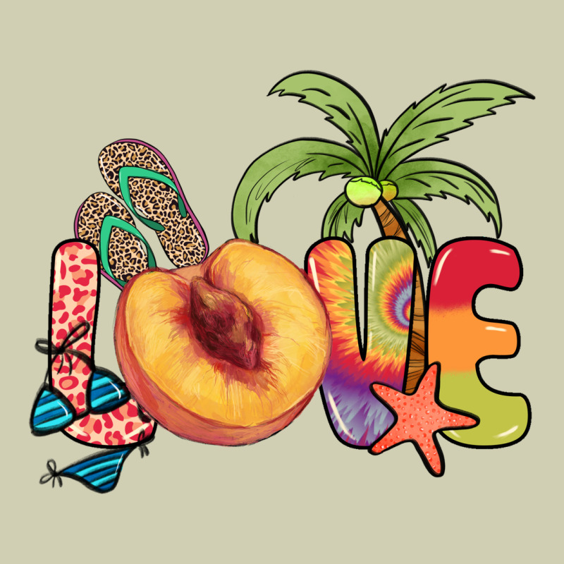 Love Peach Summer Heavy Core Tee by NancyCooperArtShop | Teevron