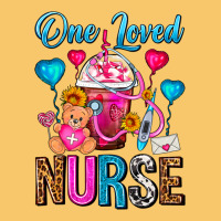 One Loved Nurse Valentines Day Frappe Coffee Vintage Hoodie | Teevron