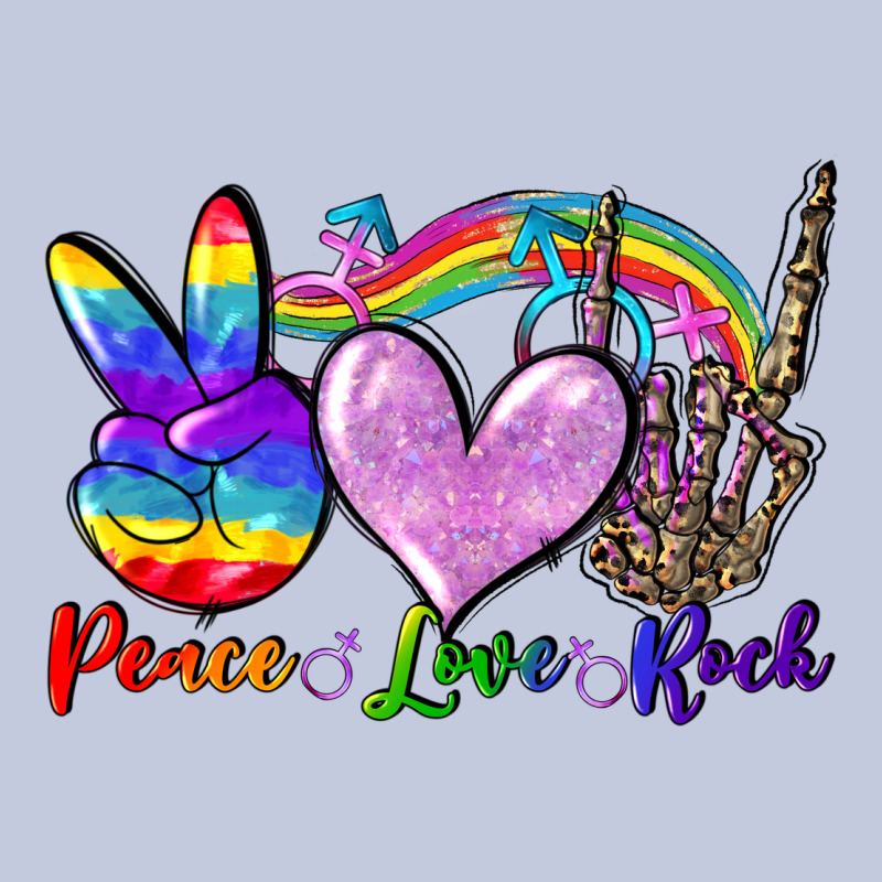 Peace Love Rock Long Sleeve Tee by FaDigitalArtStudio | Teevron