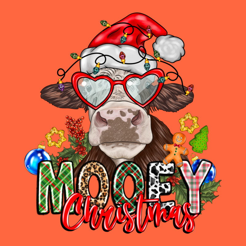 Mooey Christmas Premium Hoodie by CowhideDigitalArt | Teevron