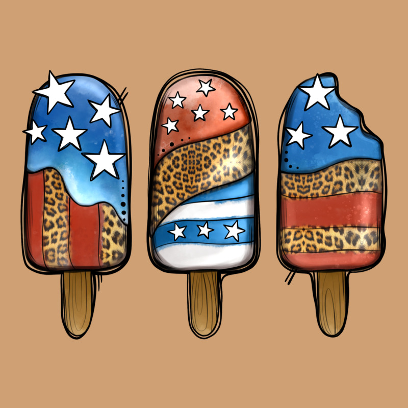 Patriotic Leopard Popsicles Vintage Tee by Jasminsmagicworld | Teevron