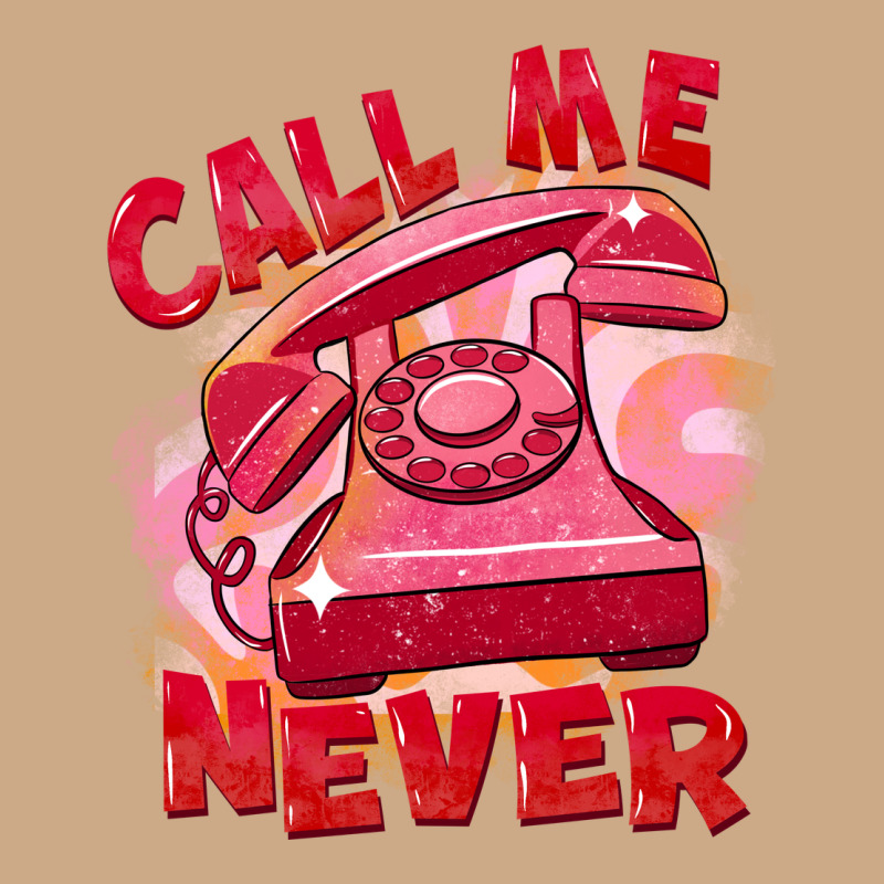 Call Me Never Vintage Hoodie by FaDigitalArtStudio | Teevron