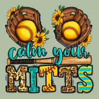 Calm Your Mitts Softball Urban Heavy Tee | Teevron