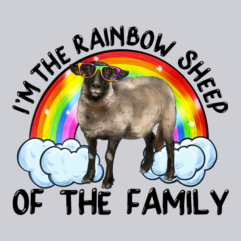 I'm The Rainbow Sheep Of The Family Suffolk Sheep Black Face Sheep Heavyweight Sweatshirt by Artiststas | Teevron