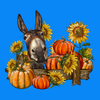 Donkey Sunflower And Pumpkin Farm Zipper Hoodie | Teevron