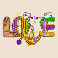 Love Nurse Mardi Gras Urban Heavy Tee | Teevron