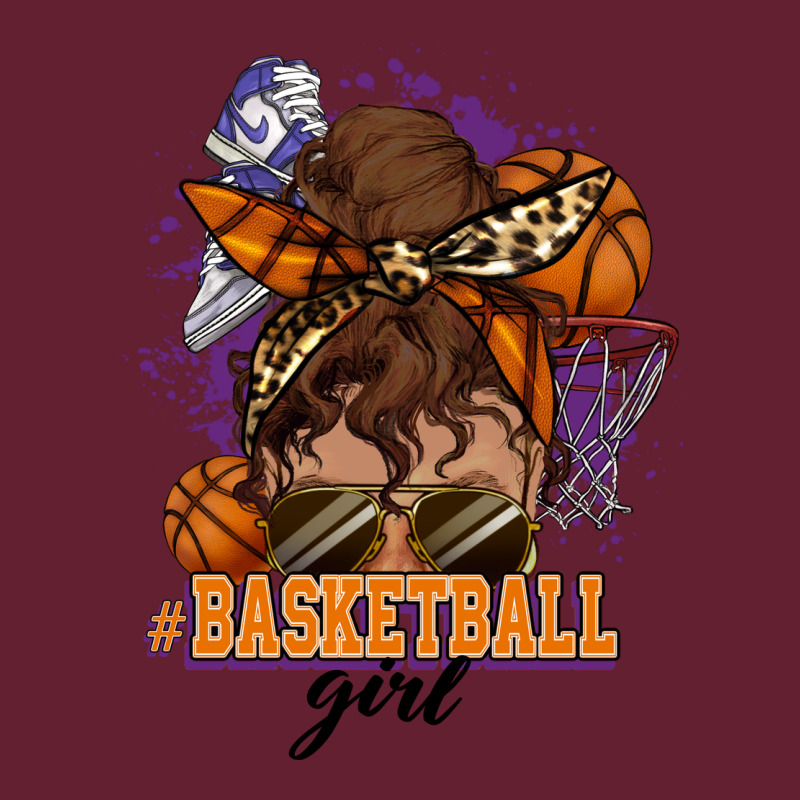 Messy Bun Basketball Girl Classic Tee by HowdyJamesFarm | Teevron
