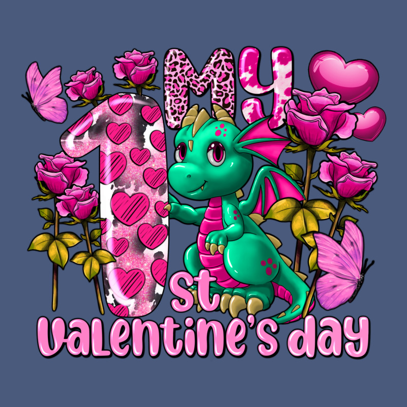 My First Valentine's Day Dragon Vintage Hoodie by FaDigitalArtStudio | Teevron