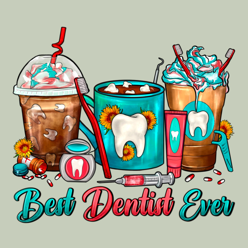 Best Dentist Ever Dentist Coffee Cups Long Sleeve Tee by FaDigitalArtStudio | Teevron