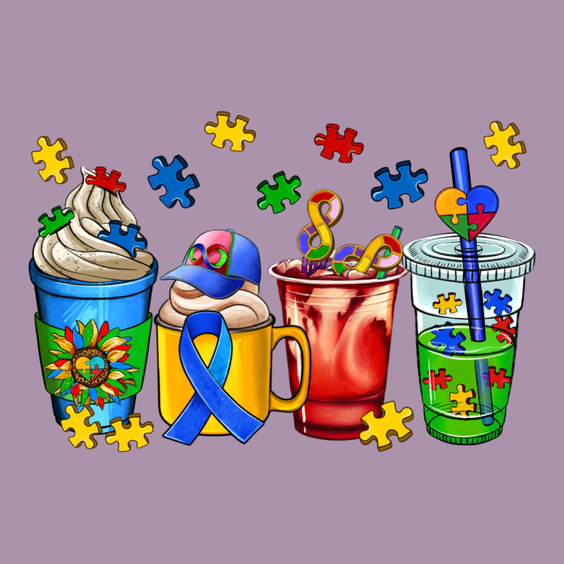 Autism Coffee Cup Heavyweight Hoodie by AdoDesignShop | Teevron