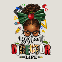 Assistant Director Life Afro Messy Bun Heavy Core Tee | Teevron