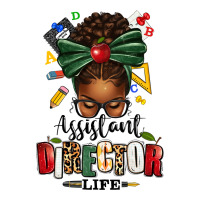 assistant director life afro messy bun | Teevron
