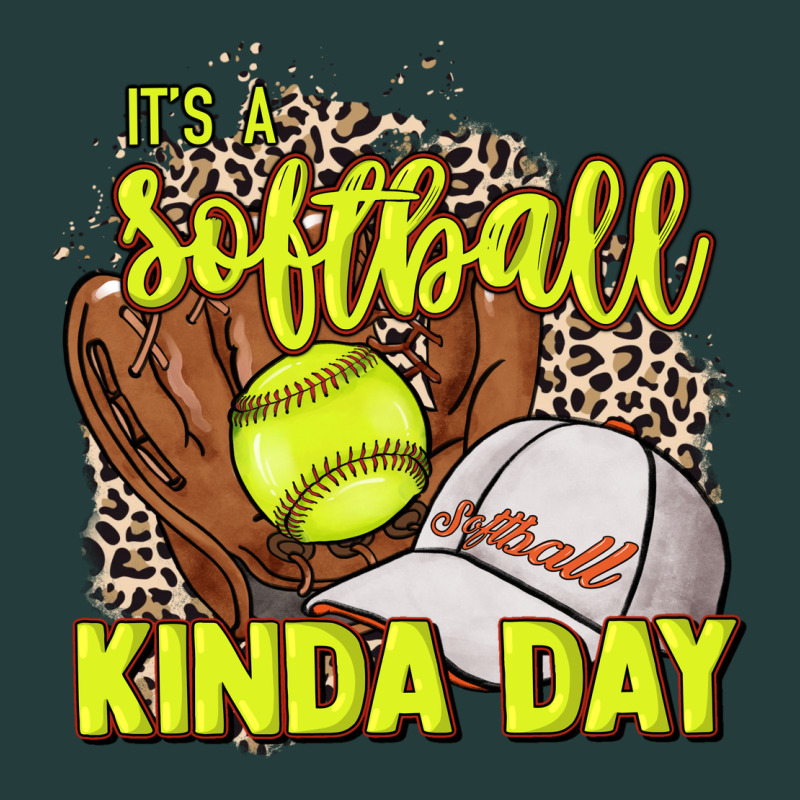 It's A Softball Kinda Day Leopard Classic Tee by HowdyJamesFarm | Teevron