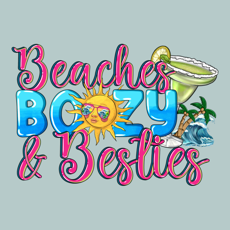 Beaches Boozy Besties Summer Heavy Core Tee by NancyCooperArtShop | Teevron