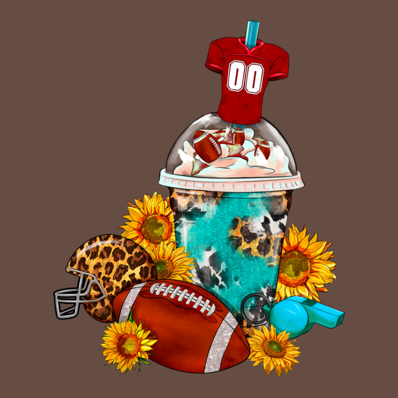 Football Frappe Coffee Long Sleeve Tee by FaDigitalArtStudio | Teevron