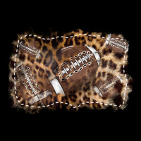 Football Background Leopard Heavy Core Tee | Teevron