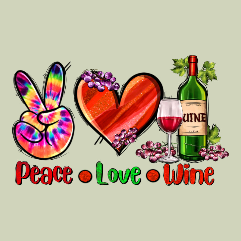 Peace Love Wine Heavyweight Hoodie by AdoDesignShop | Teevron