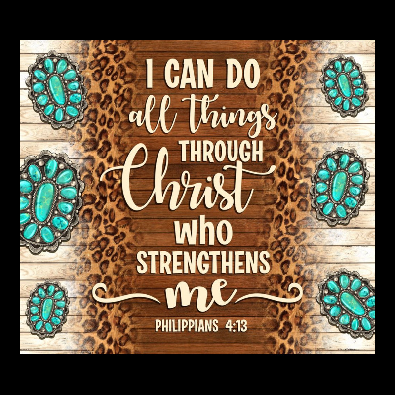 I Can Do All Things Through Christ Who Strengthens Ladies Tee by TumblerDesignByShophia | Teevron