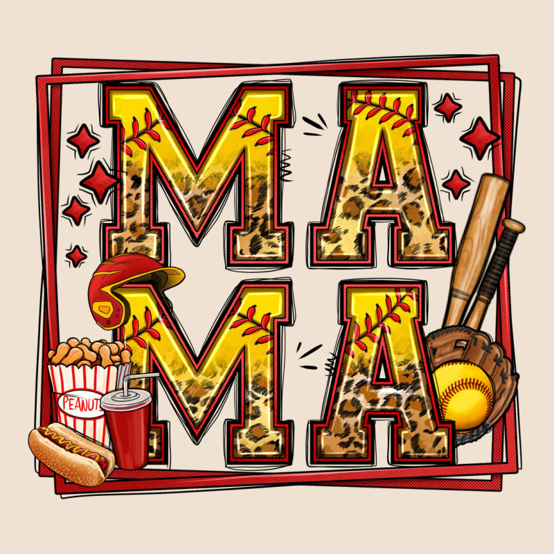Softball Mama Urban Heavy Tee by Jasminsmagicworld | Teevron