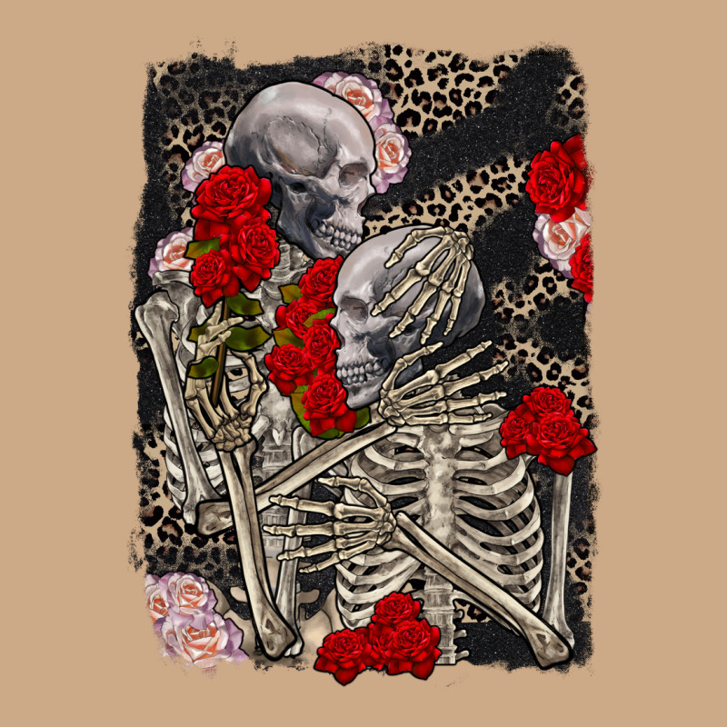 Two Skeletons Hugging Valentine's Day Vintage Hoodie by FaDigitalArtStudio | Teevron